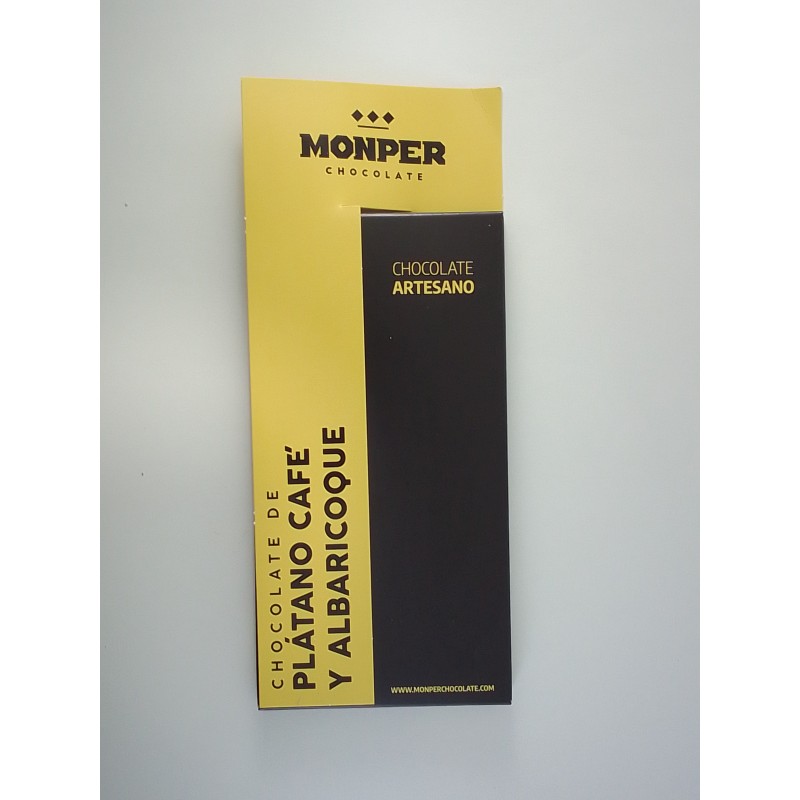 Chocolate Monper Plátano Café y Albaricoque