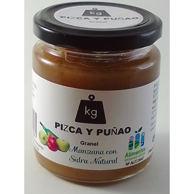 Mermelada de manzana con sidra