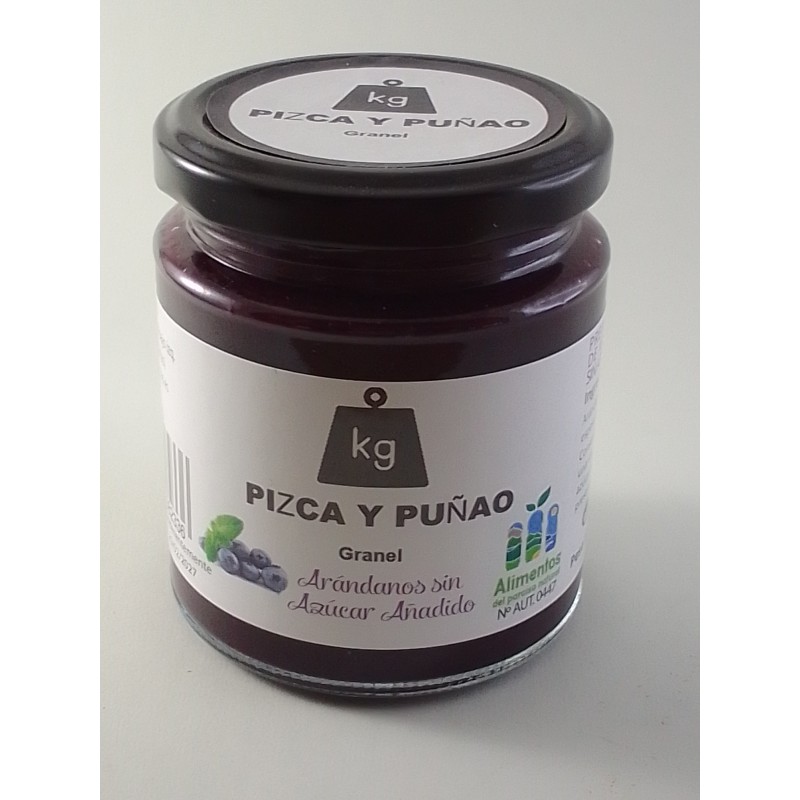 Mermelada de Arándanos sin ázucar