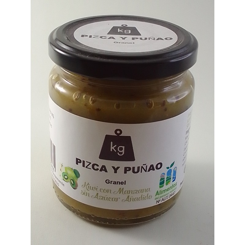 Mermelada de kiwi con manzana sin ázucar