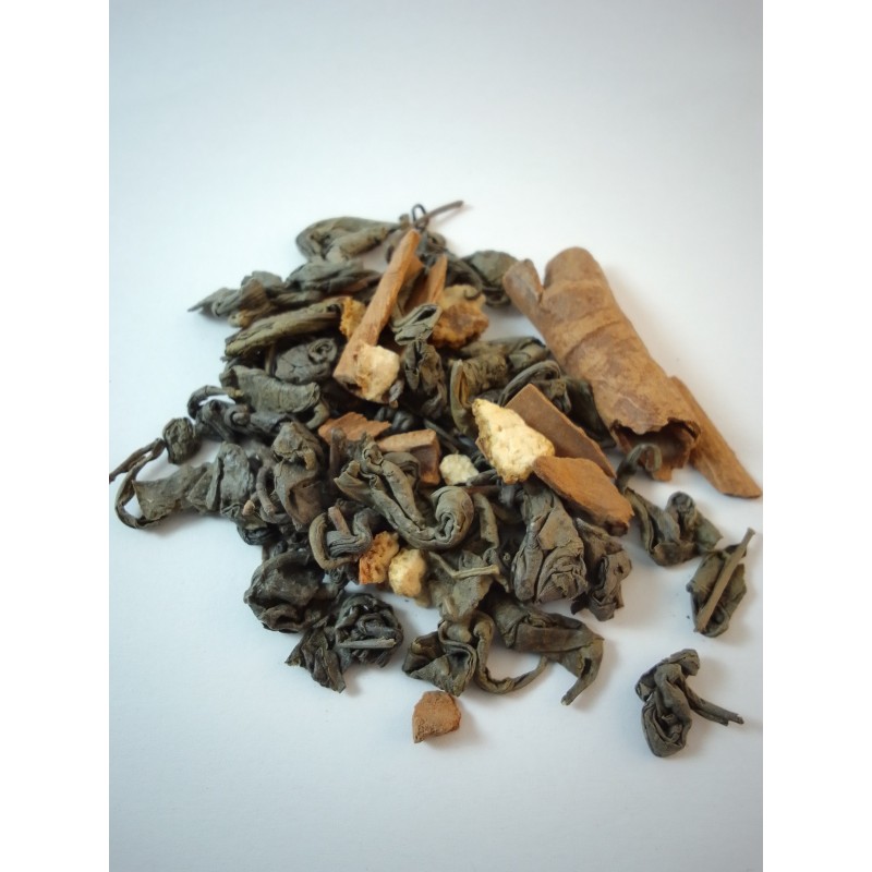 Té Verde Canela y Naranja