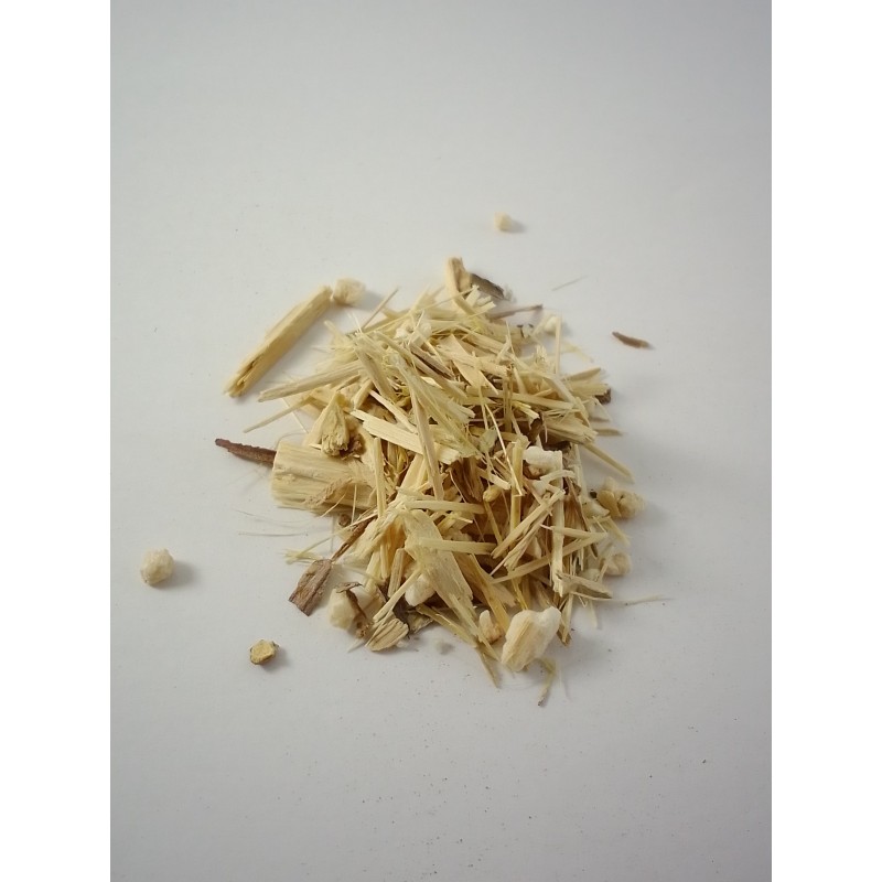 Ginseng raiz cortada