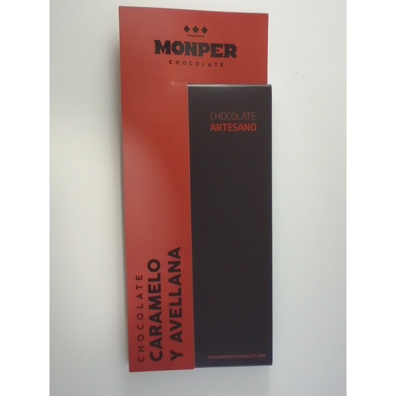 Chocolate Monper Caramelo y Avellanas