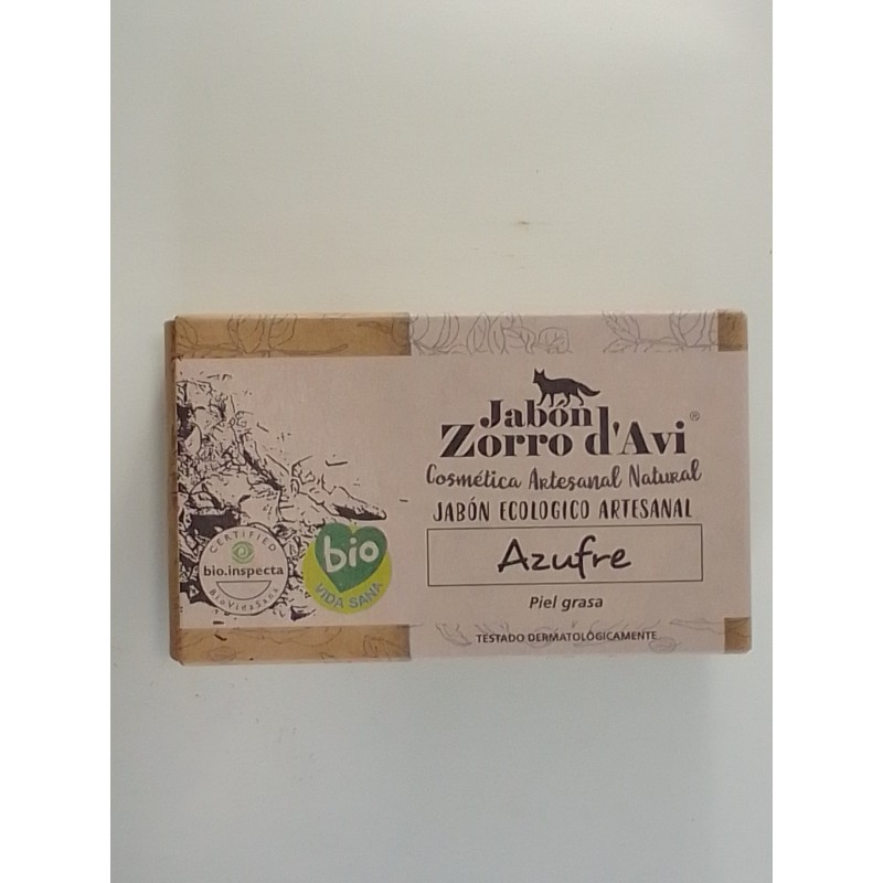 Jabón de azufre Ecológico