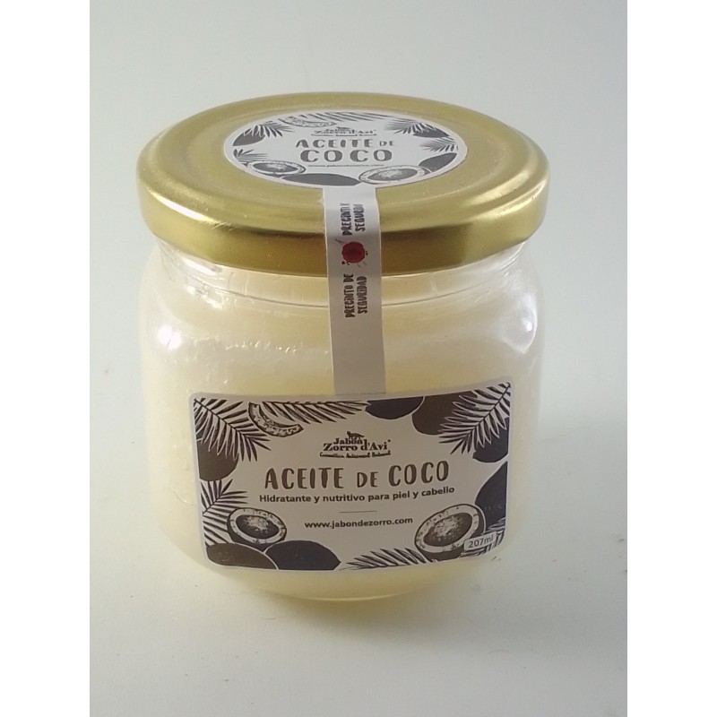 Aceite de coco Zorro D'avi