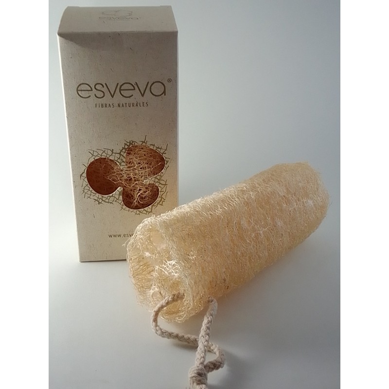 Esponja natural suave de  luffa