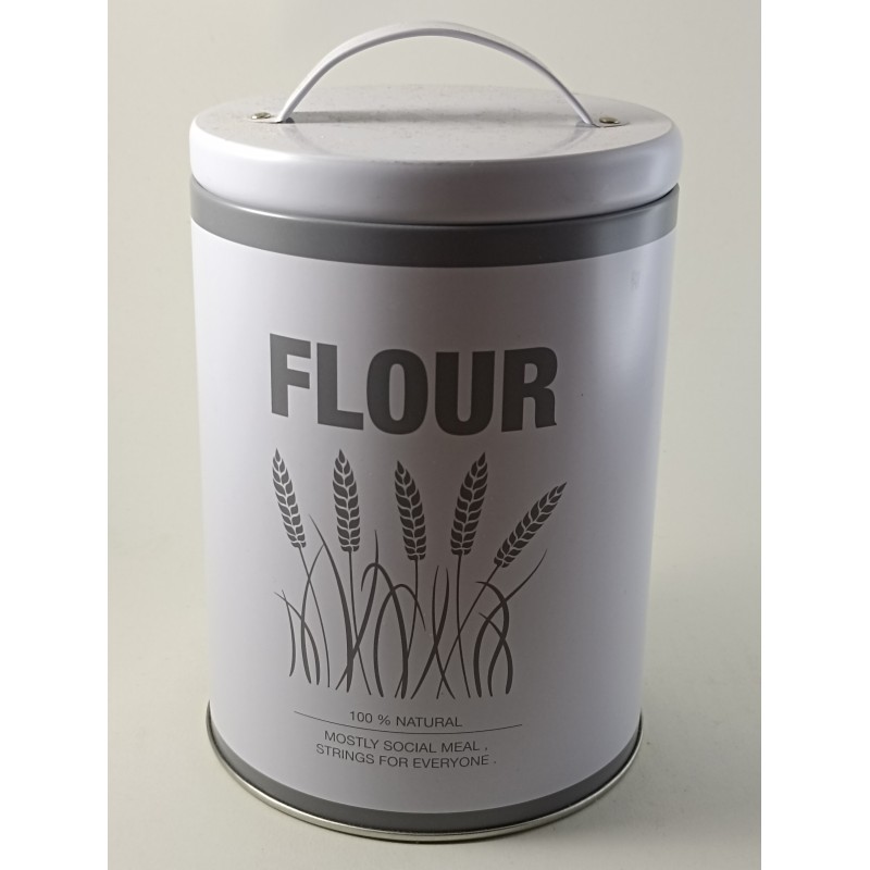 Bote metal Flour