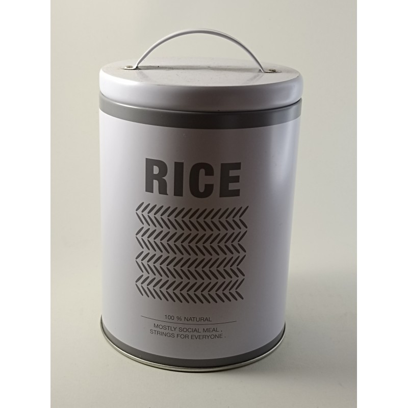 Bote metal Rice