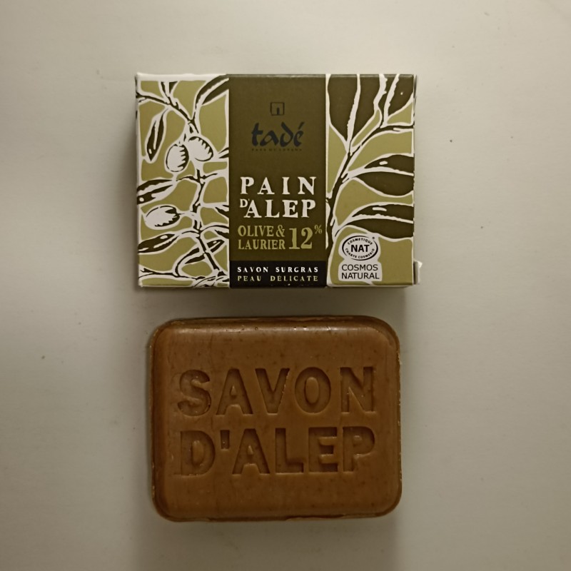 Jabón de Alepo 12% 100 gr