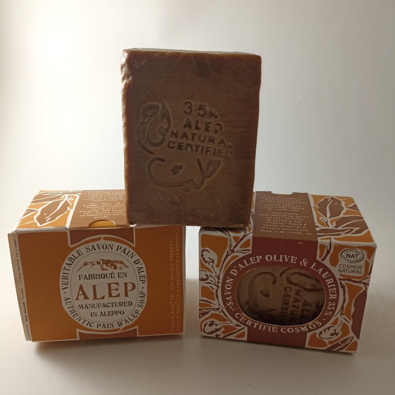 Jabón de Alepo 35% 190 g
