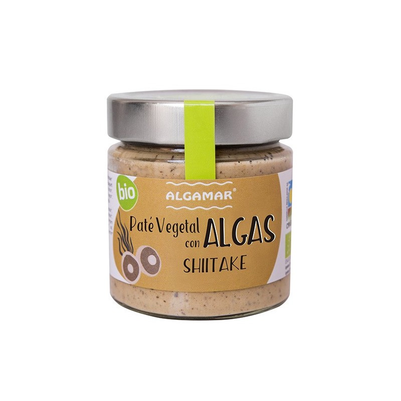 Paté vegetas con algas y shiitake