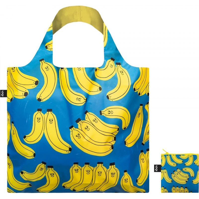 Bolsa reciclada Bad Bananas de TESS SMITH-ROBERTS