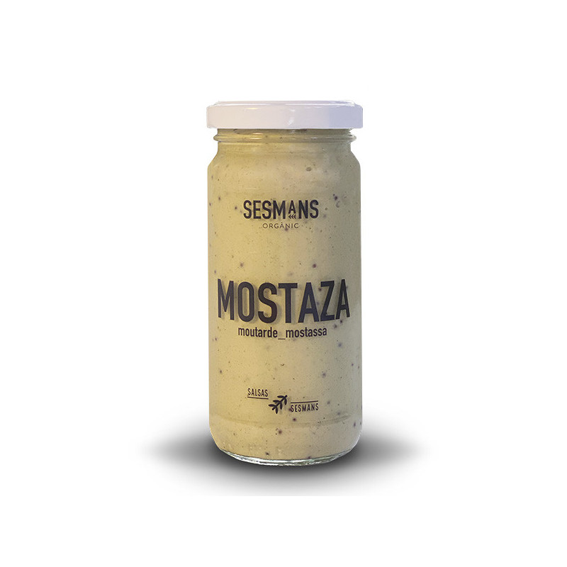 Salsa mostaza BIO