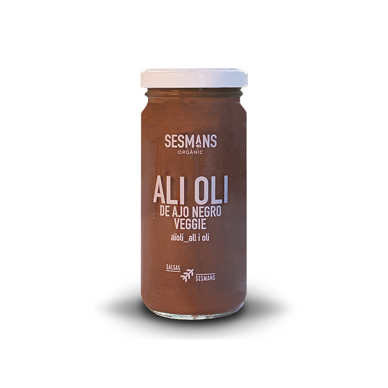 Salsa Alioli de ajo negro